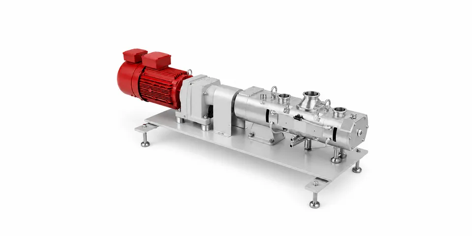 Progressive cavity pump skid with a LEADGO drive motor